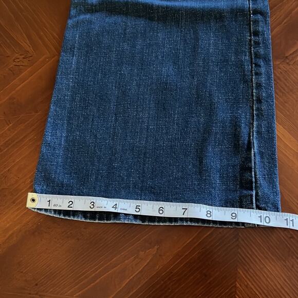 1969 Gap Boyfriend Flare Jeans Blue Denim Size 28/6 - Picture 9 of 9